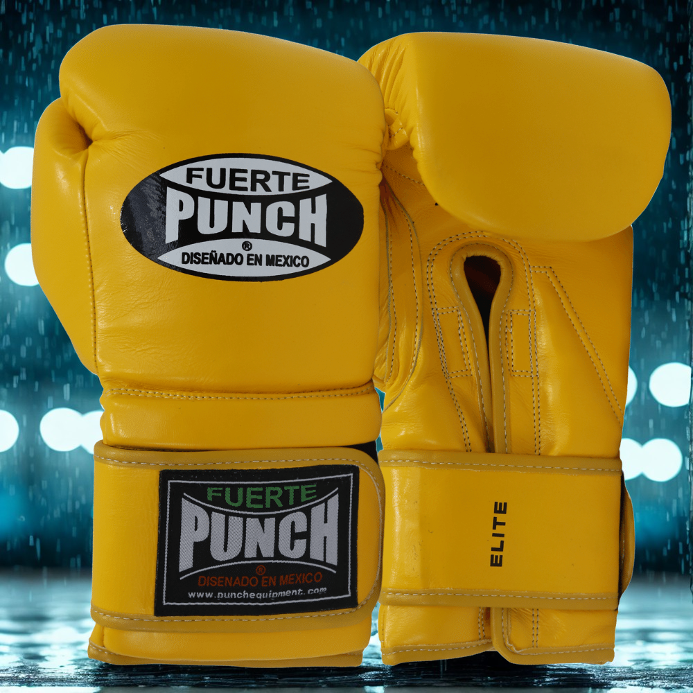 BOXING GLOVES - Mexican™ ELITE - 16oz - YELLOW